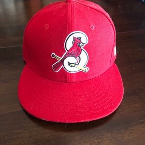 Springfield Cardinals New Era Fitted Hat (size 7)